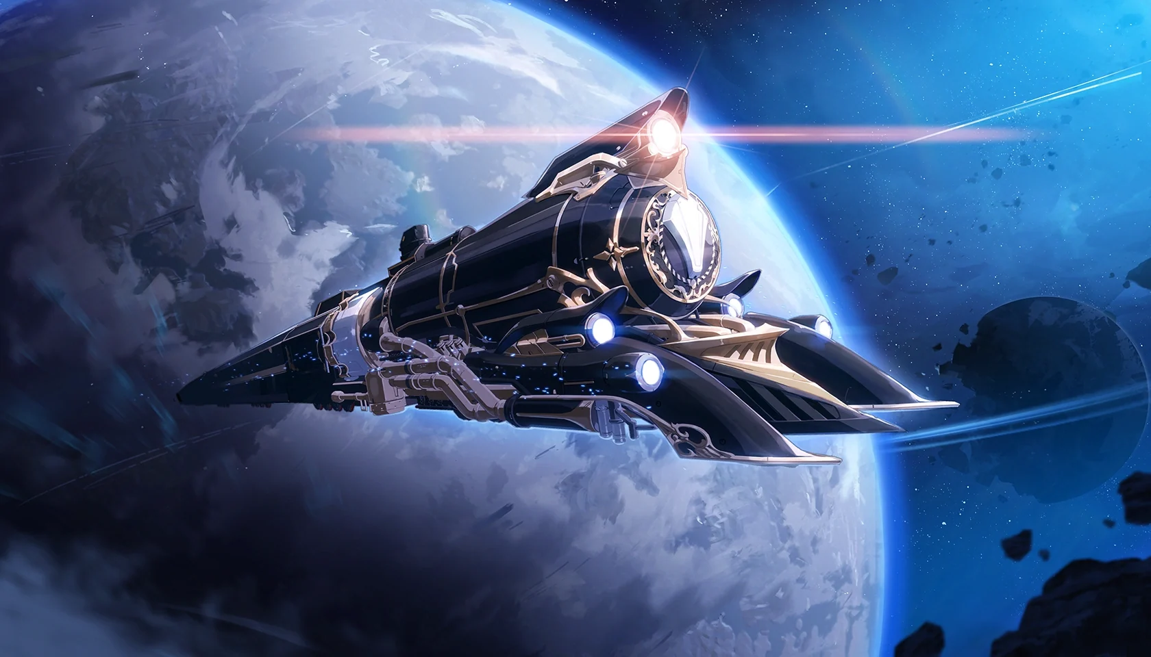 Astral Express scenery